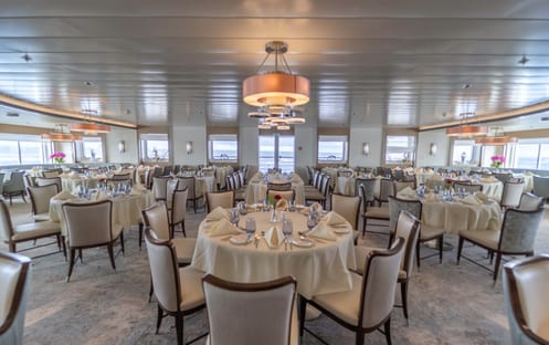 Aurora Expeditions Greg Mortimer Dining